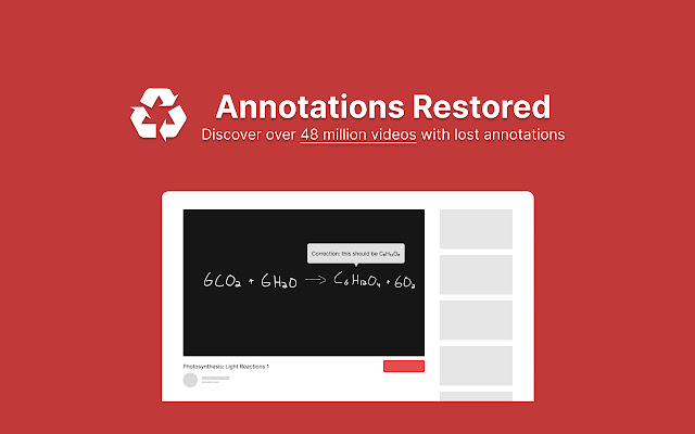 Annotations Restored for YouTube™ chrome谷歌浏览器插件_扩展第1张截图
