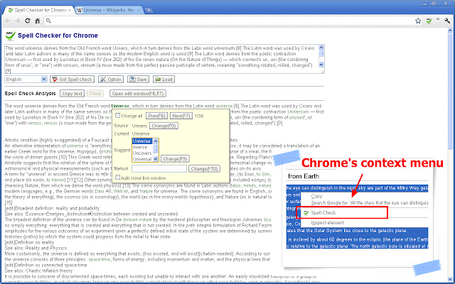 Spell Checker for Chrome chrome谷歌浏览器插件_扩展第2张截图