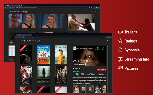 Netflix Lens is now Cine Lens chrome谷歌浏览器插件_扩展第5张截图