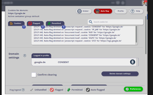 Flag Cookies chrome谷歌浏览器插件_扩展第2张截图
