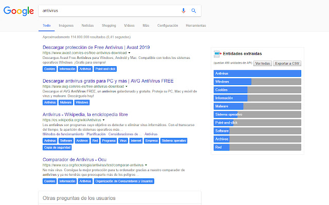 Extractor de entidades chrome谷歌浏览器插件_扩展第1张截图