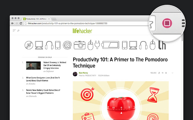 PomoDoneApp Extension chrome谷歌浏览器插件_扩展第1张截图