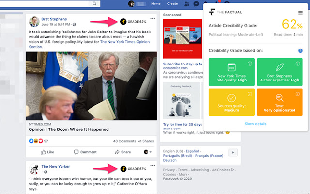 The Factual - News Evaluator chrome谷歌浏览器插件_扩展第3张截图