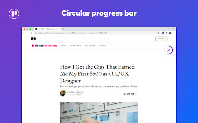 Website read progress chrome谷歌浏览器插件_扩展第5张截图