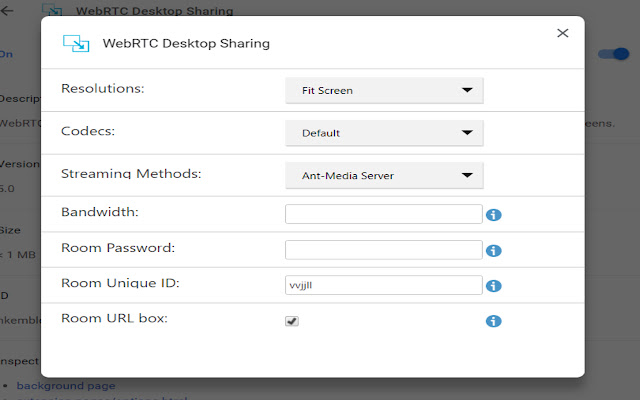 WebRTC Desktop Sharing chrome谷歌浏览器插件_扩展第4张截图