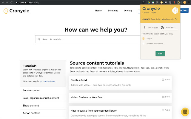 Content Clipper by Cronycle chrome谷歌浏览器插件_扩展第4张截图