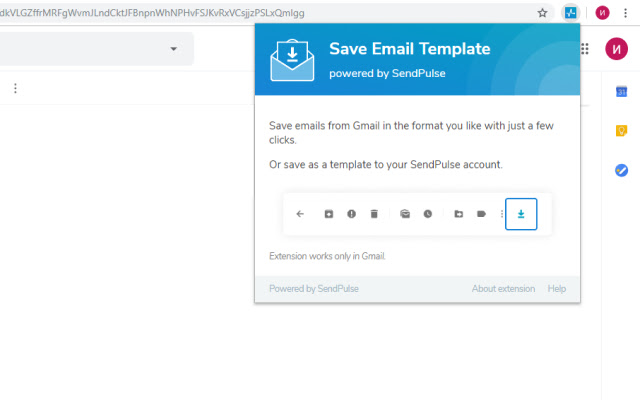 Save Email Template powered by SendPulse chrome谷歌浏览器插件_扩展第2张截图