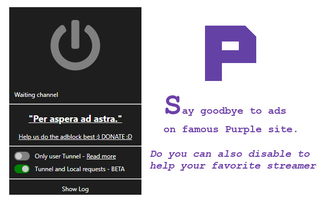 Purple Ads Blocker chrome谷歌浏览器插件_扩展第1张截图