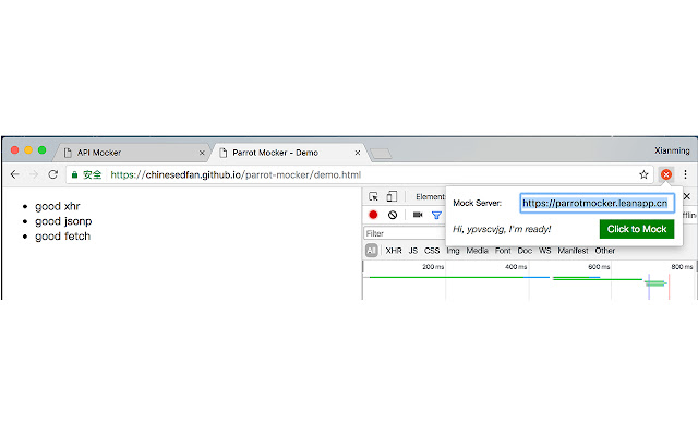 ParrotMocker chrome谷歌浏览器插件_扩展第3张截图