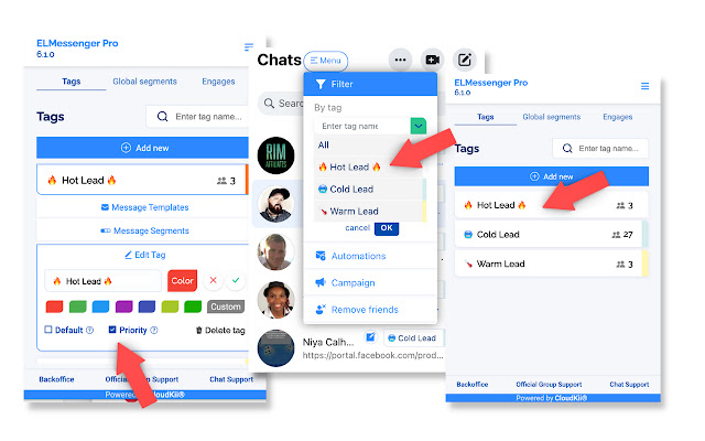 ELMessenger Pro chrome谷歌浏览器插件_扩展第3张截图