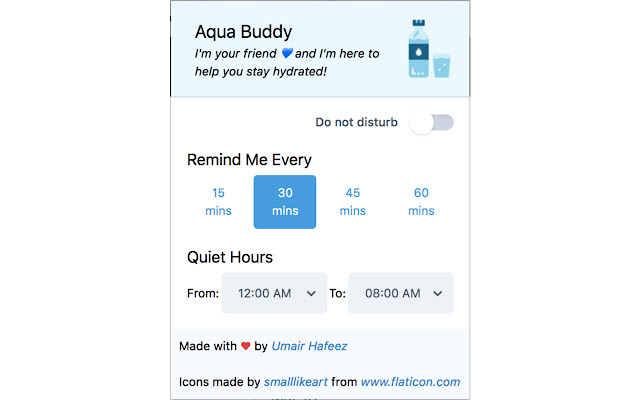 Aqua Buddy chrome谷歌浏览器插件_扩展第1张截图