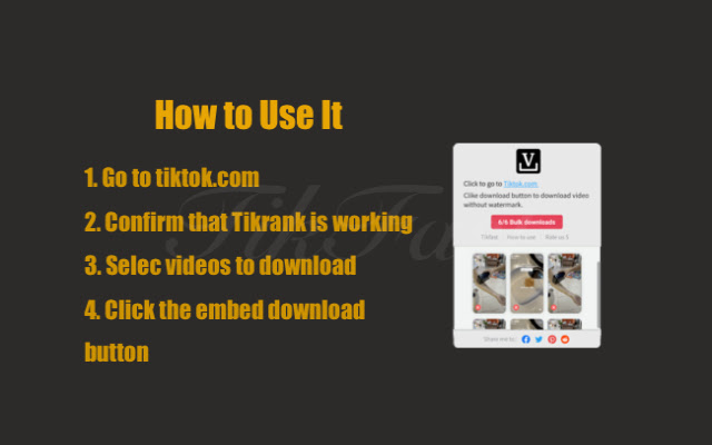 TikFast - TikTok Video Downloader chrome谷歌浏览器插件_扩展第3张截图