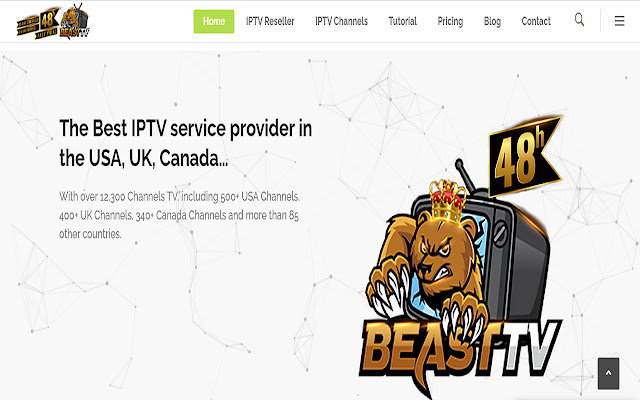 Beast iptv - High Quality iptv HD FHD 4K chrome谷歌浏览器插件_扩展第1张截图