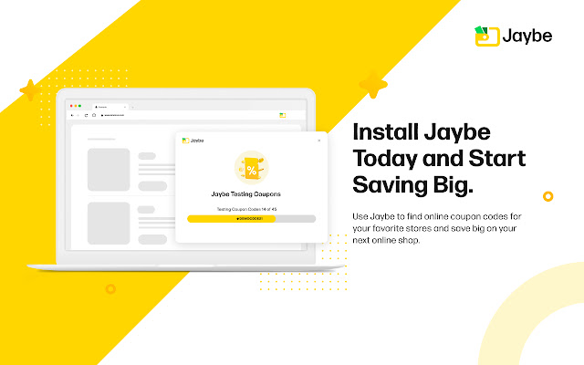 Jaybe - Save every time you shop chrome谷歌浏览器插件_扩展第1张截图