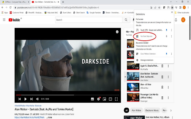YouTube Skip Ads chrome谷歌浏览器插件_扩展第1张截图