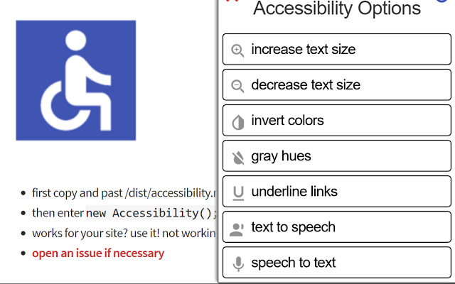 Websites Accessibility chrome谷歌浏览器插件_扩展第1张截图