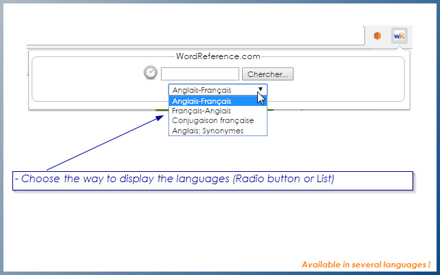 WordReference Extension chrome谷歌浏览器插件_扩展第2张截图