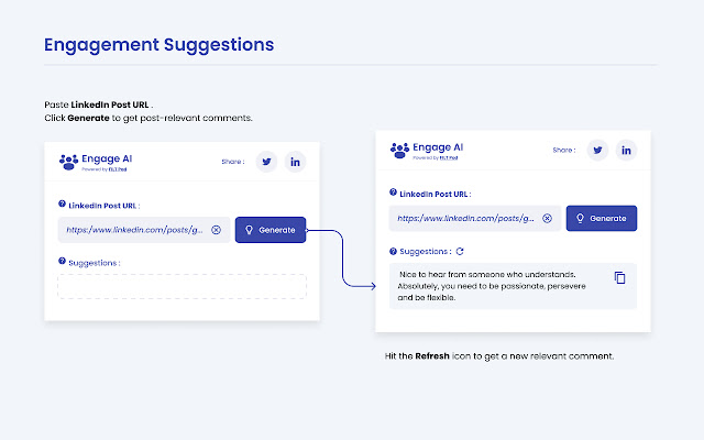 Engage AI - Smart comments on social networks chrome谷歌浏览器插件_扩展第3张截图