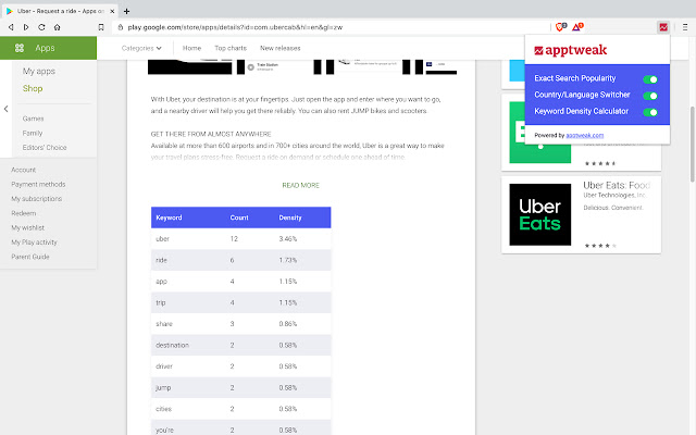 ASO & Search Ads Free Tool by AppTweak chrome谷歌浏览器插件_扩展第2张截图