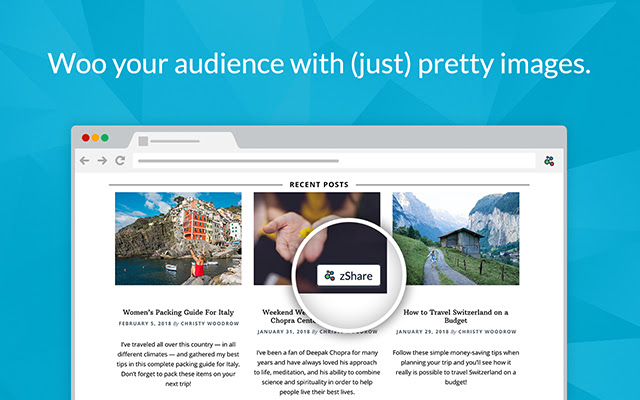 zShare chrome谷歌浏览器插件_扩展第3张截图