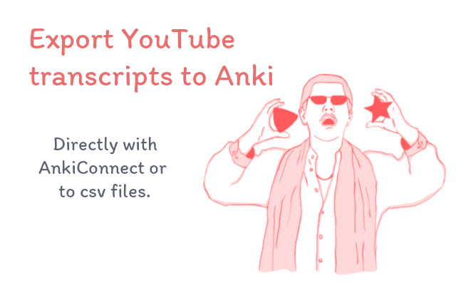 Youtube2Anki chrome谷歌浏览器插件_扩展第1张截图