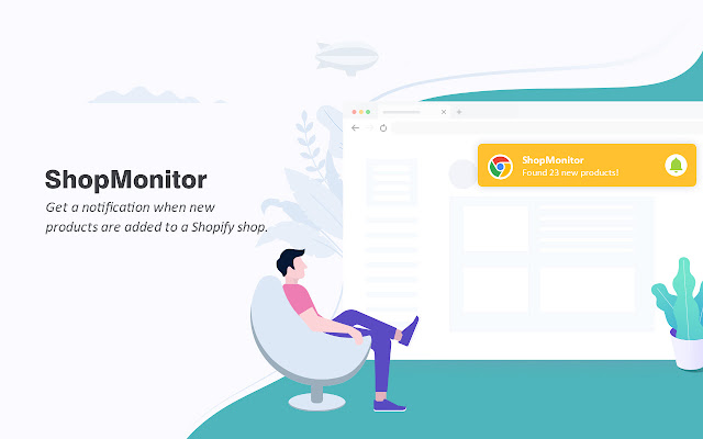 ShopMonitor - New products notifications chrome谷歌浏览器插件_扩展第2张截图