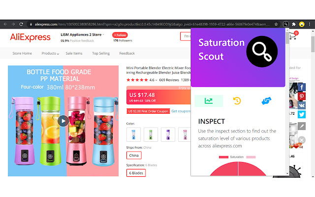 Saturation Scout chrome谷歌浏览器插件_扩展第1张截图