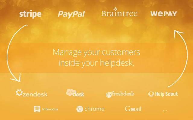 ChargeDesk for Stripe, PayPal & Braintree chrome谷歌浏览器插件_扩展第4张截图