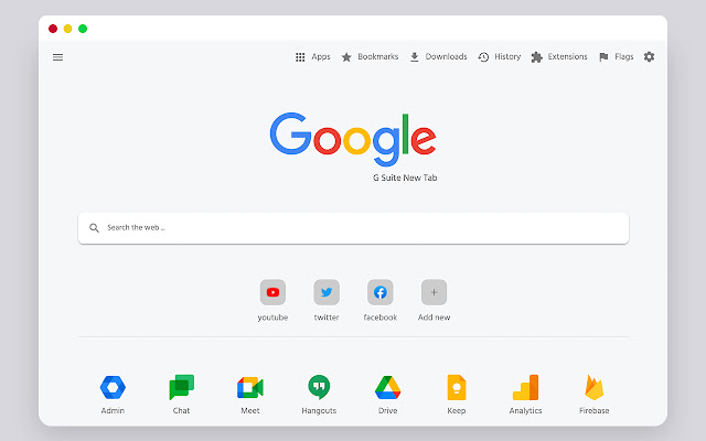 G Suite New Tab - powerful personal New tab chrome谷歌浏览器插件_扩展第2张截图