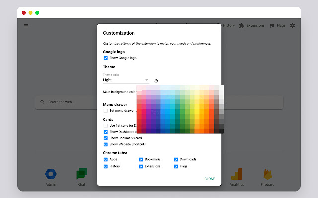 G Suite New Tab - powerful personal New tab chrome谷歌浏览器插件_扩展第4张截图