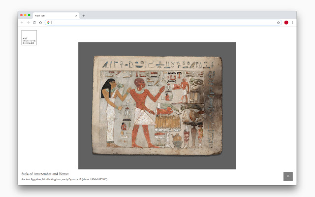 Art Institute of Chicago: Art Tab chrome谷歌浏览器插件_扩展第3张截图