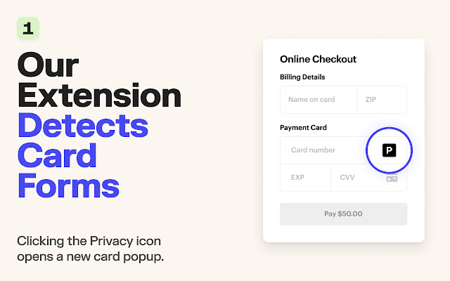 Pay by Privacy.com chrome谷歌浏览器插件_扩展第2张截图