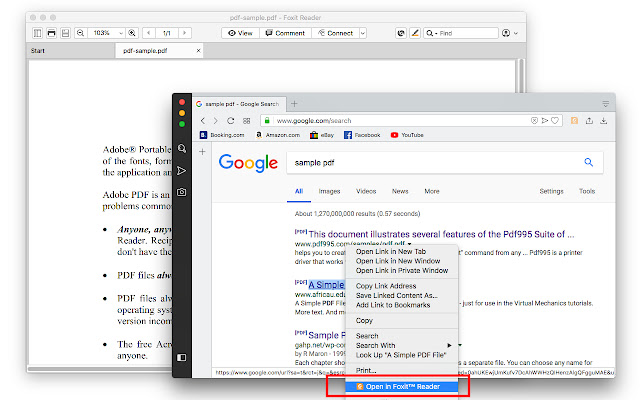 Open in Foxit™ Reader chrome谷歌浏览器插件_扩展第1张截图