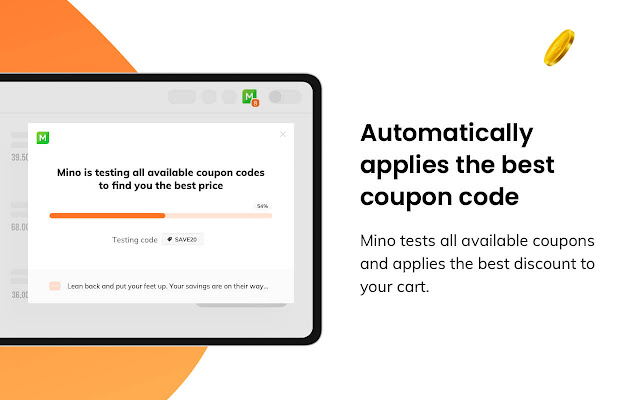Minty - Automatic Coupons at Checkout chrome谷歌浏览器插件_扩展第2张截图
