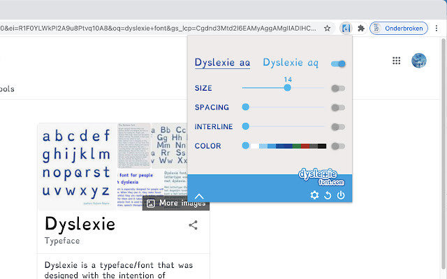 Dyslexie Font: Dyslexia Accessibility Reader chrome谷歌浏览器插件_扩展第5张截图