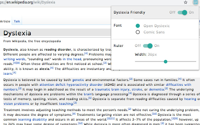 Dyslexia Friendly chrome谷歌浏览器插件_扩展第1张截图