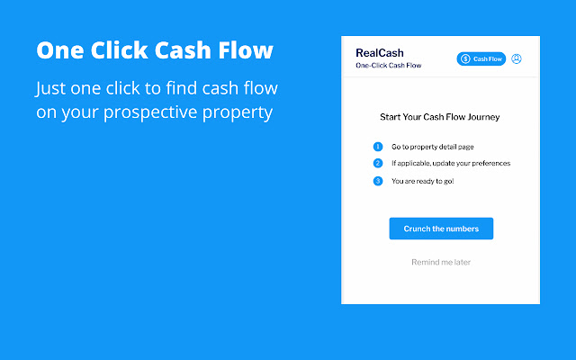 Cash Flow Calculator chrome谷歌浏览器插件_扩展第1张截图