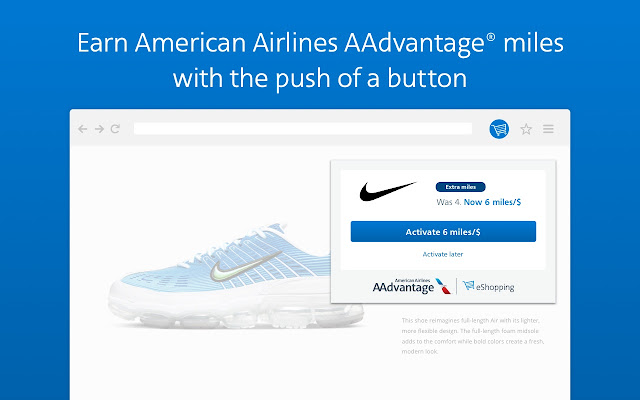 American Airlines AAdvantage eShopping℠ chrome谷歌浏览器插件_扩展第2张截图