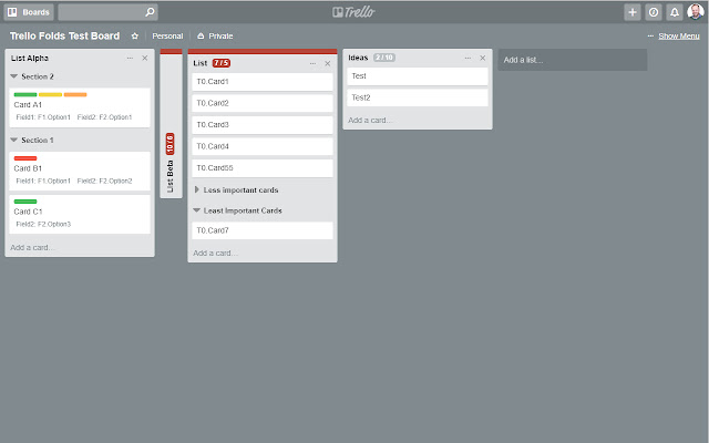 Trello Folds (Kanban for Trello) chrome谷歌浏览器插件_扩展第1张截图