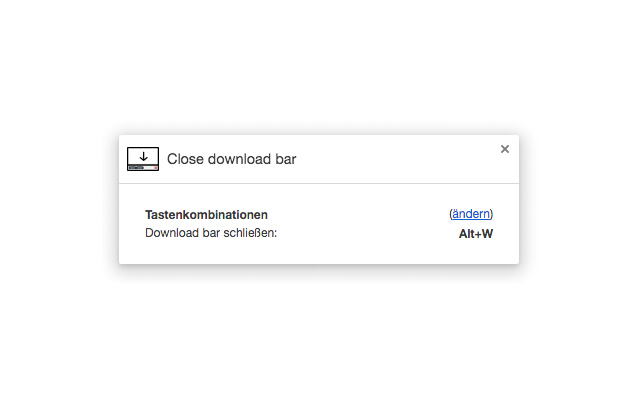 Close download bar chrome谷歌浏览器插件_扩展第1张截图
