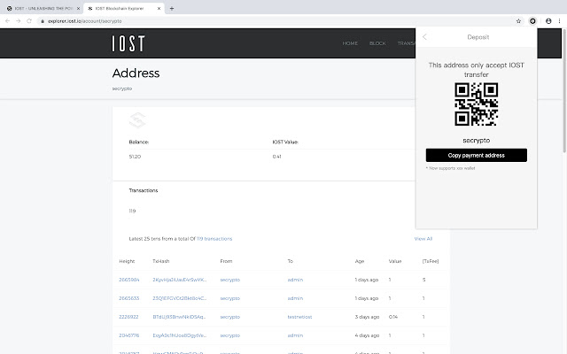 iWallet chrome谷歌浏览器插件_扩展第5张截图
