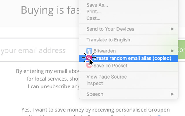 SimpleLogin:Receive & Send emails anonymously chrome谷歌浏览器插件_扩展第2张截图