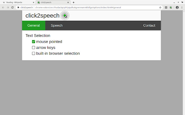 click2speech chrome谷歌浏览器插件_扩展第3张截图