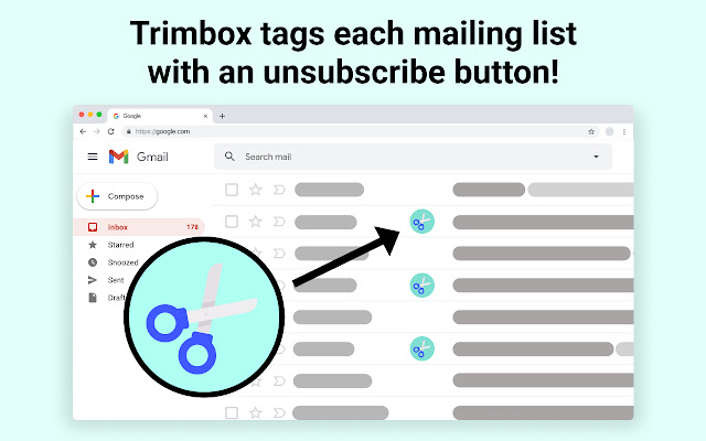 Trimbox: Bulk Email Unsubscribe for Gmail chrome谷歌浏览器插件_扩展第2张截图