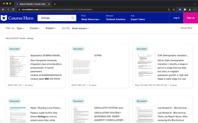 Course Hero Search Button chrome谷歌浏览器插件_扩展第5张截图