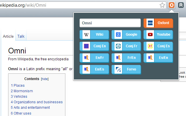 Omni - Meta Search Engine chrome谷歌浏览器插件_扩展第1张截图