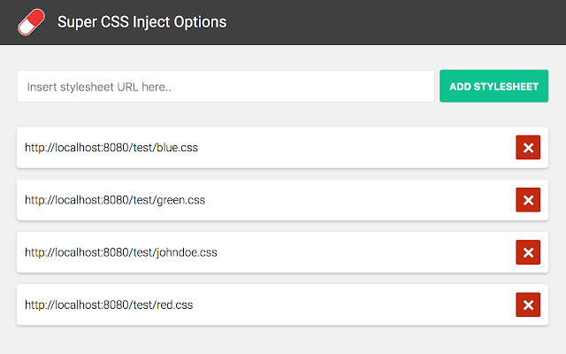 Super CSS Inject chrome谷歌浏览器插件_扩展第1张截图