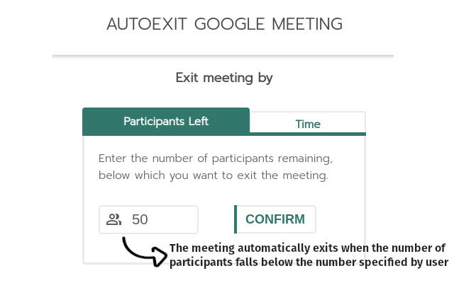 Google Meet AutoExit chrome谷歌浏览器插件_扩展第2张截图