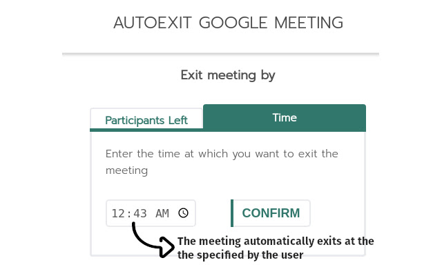 Google Meet AutoExit chrome谷歌浏览器插件_扩展第3张截图