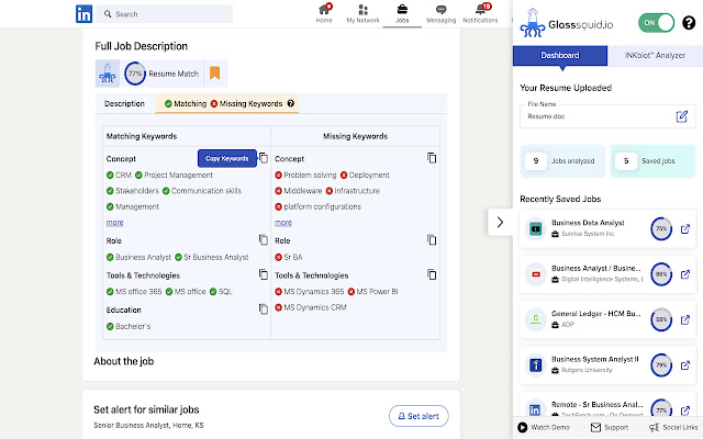 Glasssquid Chrome Extension chrome谷歌浏览器插件_扩展第5张截图